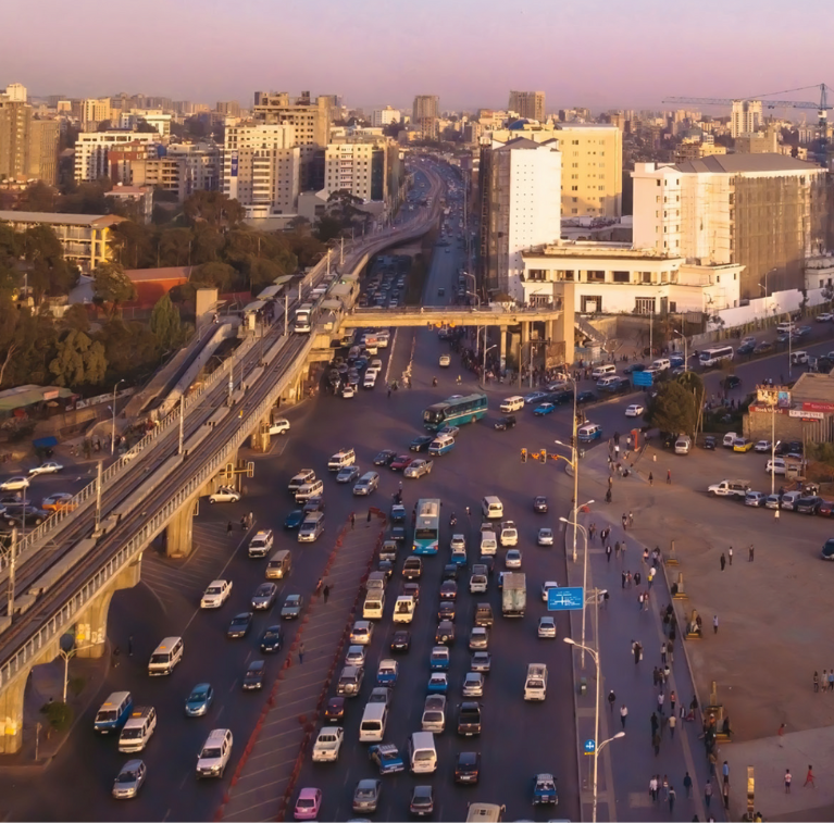 Image of city in Africa