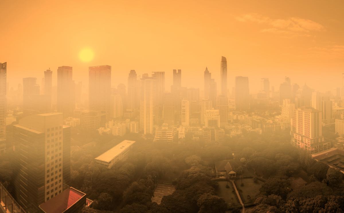 city smog