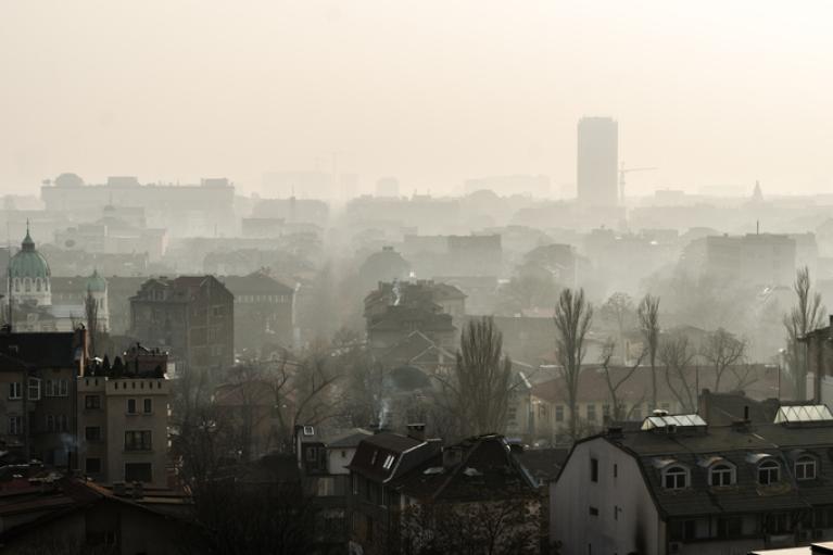 Fog over Sofia