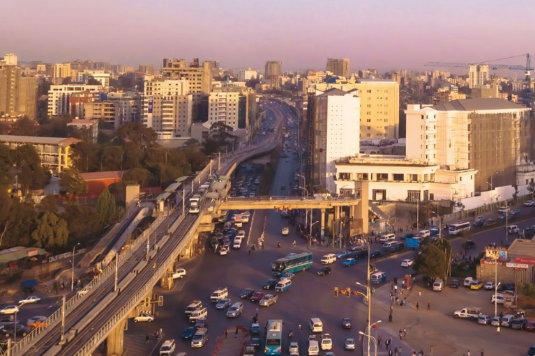 Image of city in Africa