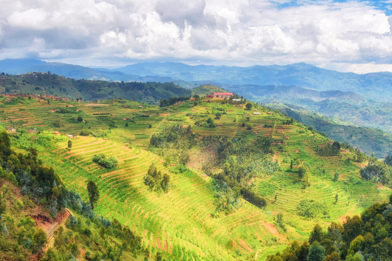 rural landscape rwanda