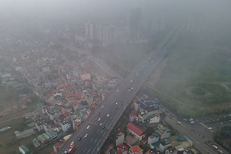 air pollution in hanoi
